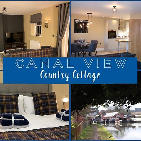 Canal View Cottage With Log Fire & Parking Blisworth Exteriör bild